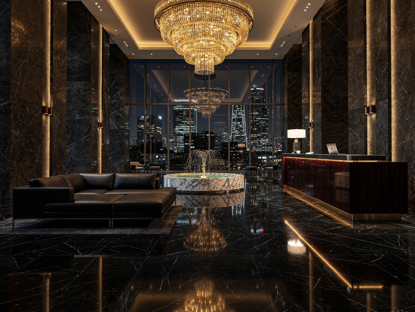 Boutique luxury hospitality ambiance